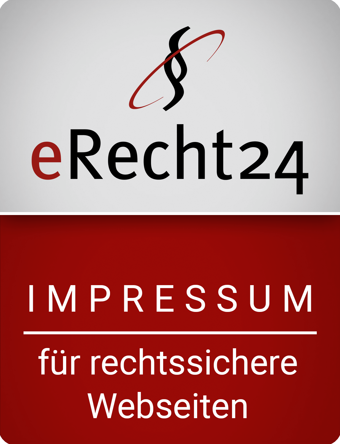 Siegel Impressum eRecht24